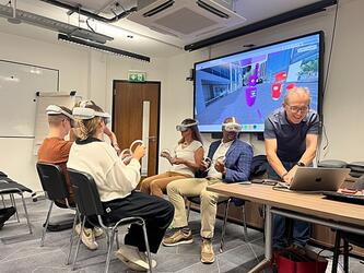 VR headsets at MRS Unlimited